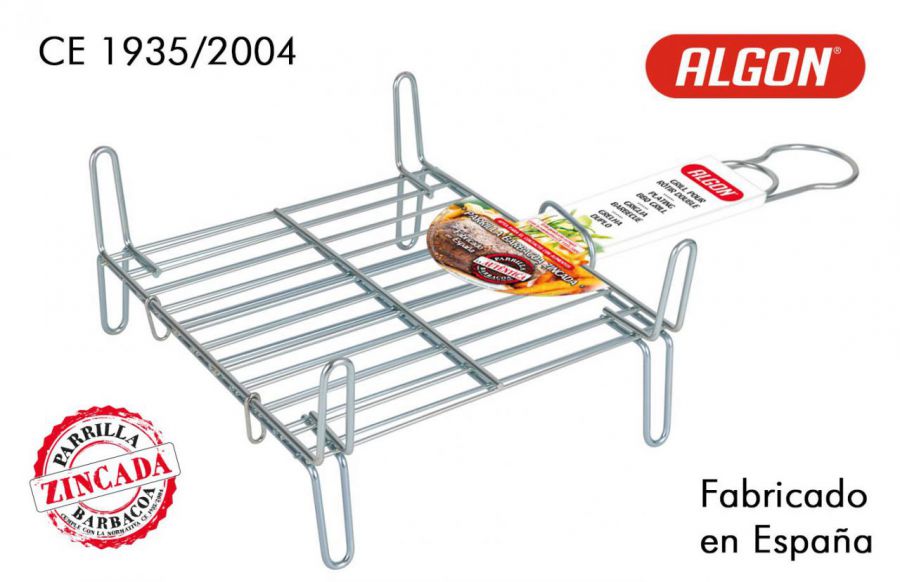 Chapeamento Churrasqueira Zinco 25x25cm Algon — referência 279SH2525