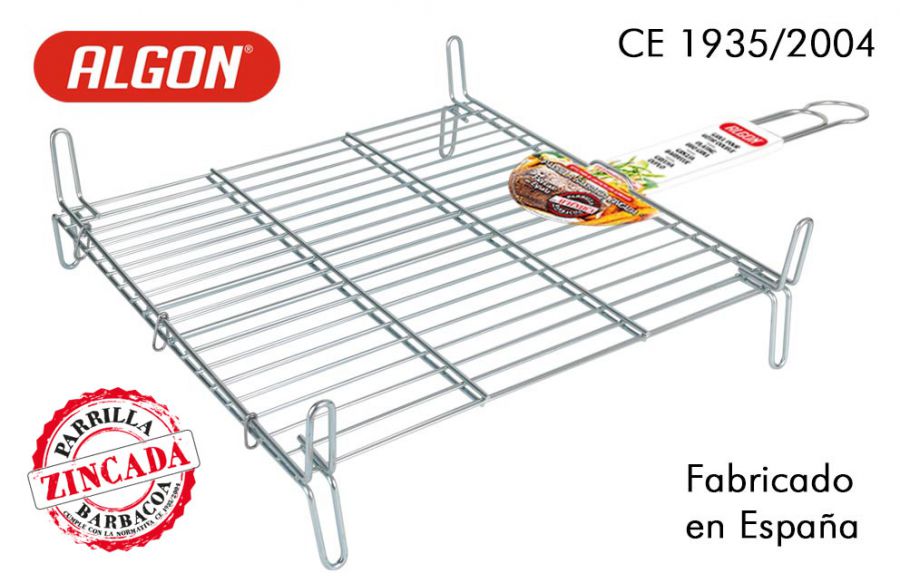 Chapeamento Churrasqueira Zinco 45x45cm Algon — referência 279SH4545