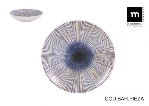 > Prato Fundo 21 Cm Irys Monaco Brilha — referência B26102A