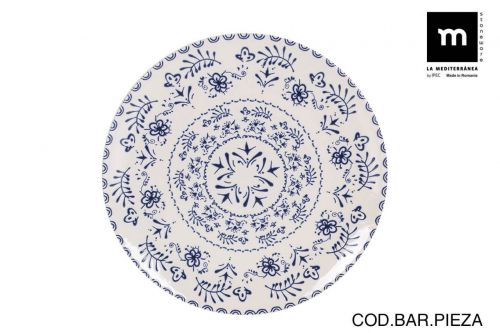 Prato Plate 26cm Blur Monaco Brilho — vista 1