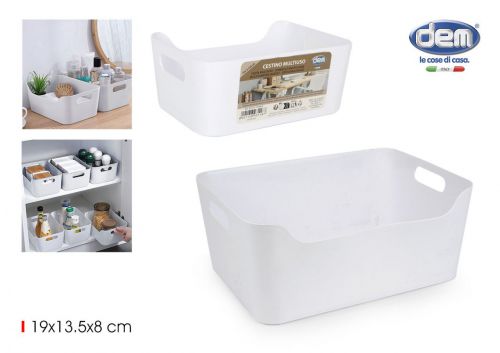 Cesto Multiusos 19x13.5x8cm Dem — referência BY01017269636