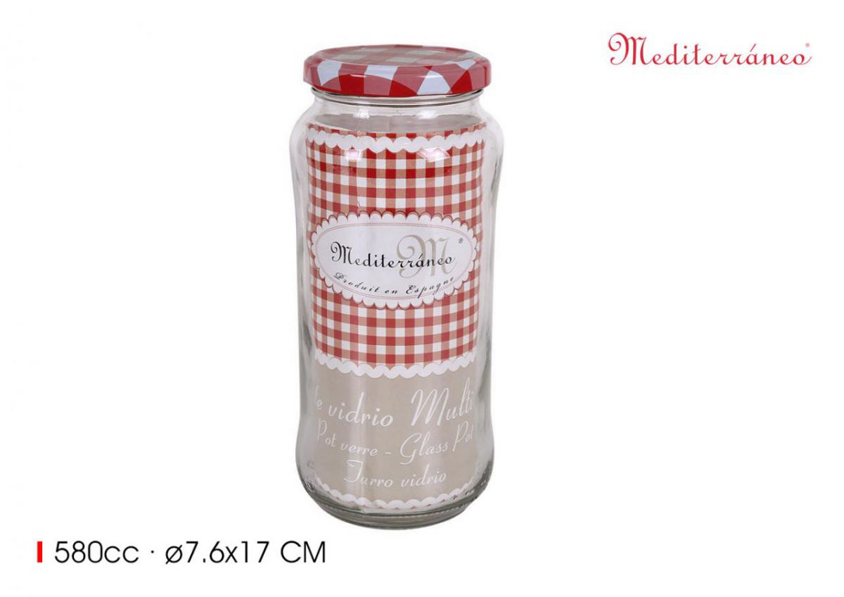 Multiuso 580cc Pote De Vidro Super 580 — referência 2590580