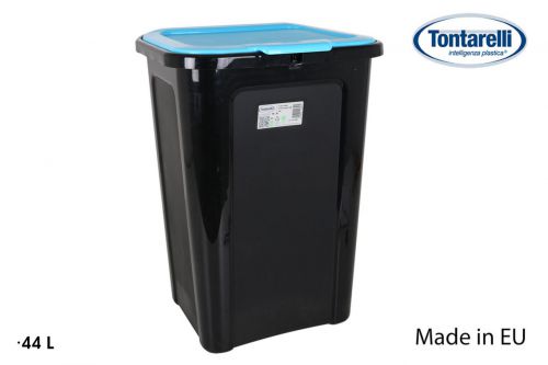 Caixote Do Lixo Coverline 44l Preto/Cove — vista 1