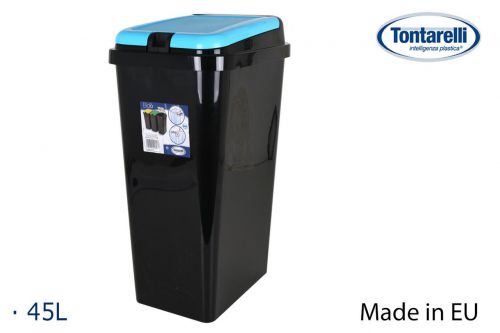 Balde Garbage Rectangular Bido 45l Pre