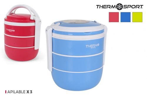 Lancheira Termica Empilhavel X 3 Re Thermosport — vista 1