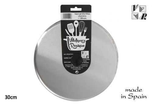 Tampa Aluminio 30cm Esp.omelette — referência 214201