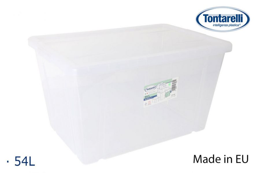 Caixa De Armazenamento W /Tampa 54l Lin
