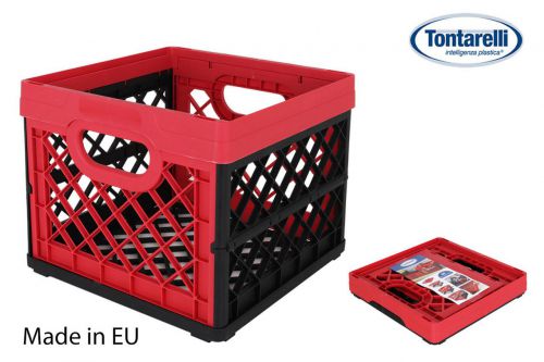 Dobrar Caixa Plana 25l Quadrada Vermelho — referência 8034175521