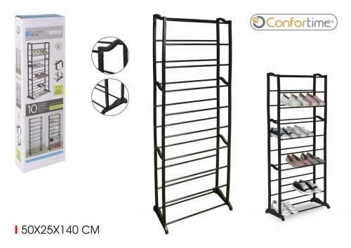 Sapateira Metal 30p 50x16x140cm Confortime — referência BY05014070156