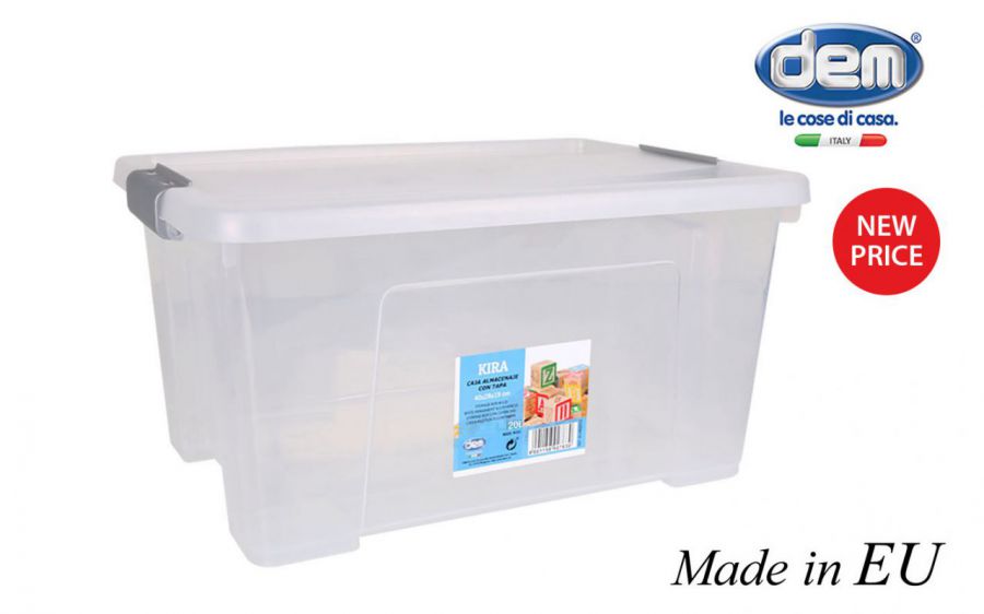 Caixa De Armazenamento W /Tampa 20l Kira — referência 85482020