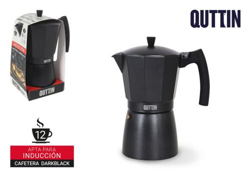 Cafeteira Ind. 12 Tacas Darkblack Quttin