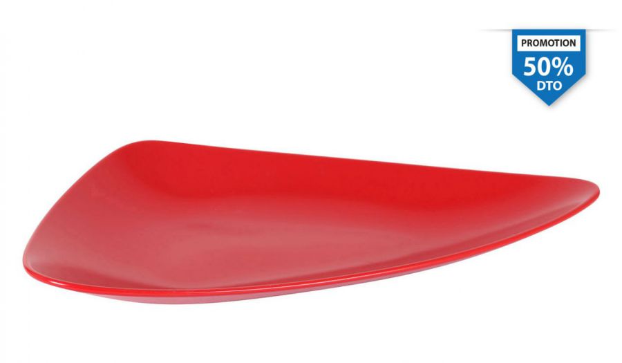 50 Bandeja Roja 41x24x5cm Vendome — referência B758155R