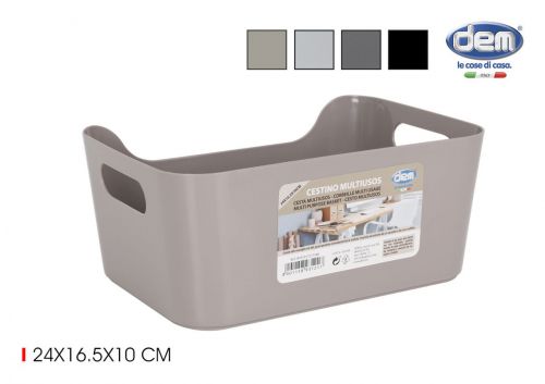 Cesto Multiusos 4s 24x16.5x10cm Dem