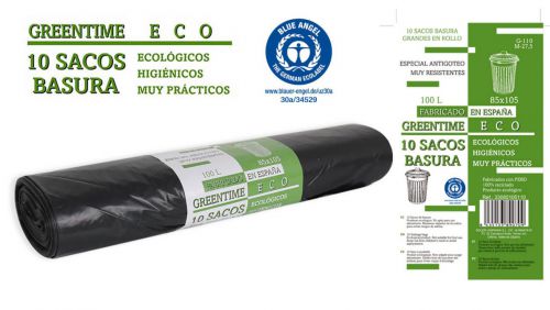 10 Sacos De Lixo 85x105g110100 L.