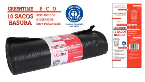 10 Sacos De Lixo 95x135g180150 L. — referência 33095135180