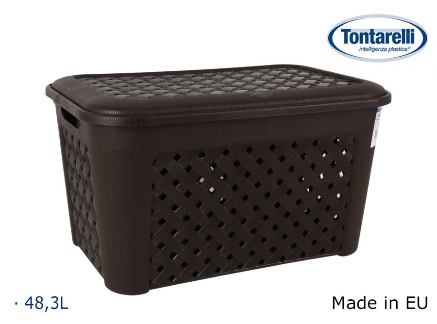 Cesta De Lavanderia + 58x38x33cm Cover — referência 8105407C-1