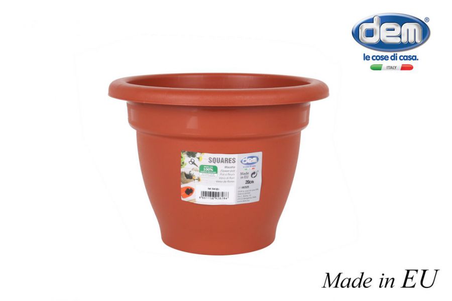 Vaso De Flores 20cm Quadrados — referência 8541020