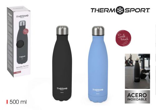24 Garrafa Termica 500ml Soft Touch Thermospor — vista 1