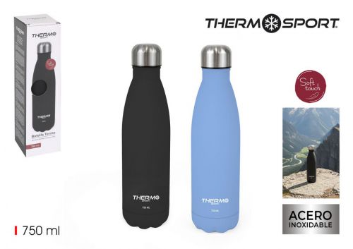 24 Garrafa Termica 750ml Soft Touch Thermospor — referência BY01031372408