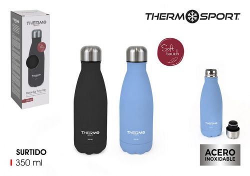 24 Garrafa Termica 350ml Soft Touch Thermospor