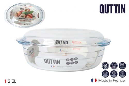 Vidro Pan Oval W / 4l Tampa — referência QT-8890420R