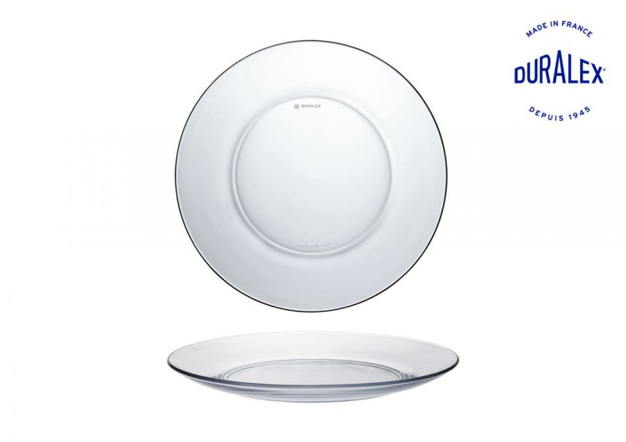 Prato Da Sobremesa Transp. 19cmlys — referência T63-3008AF