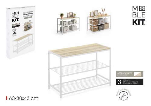 Estante 3 Prataleiras Confortime — referência BY01094072638