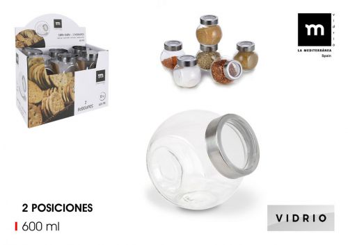 Pote Vidro 600ml Anna — referência BE03030173365