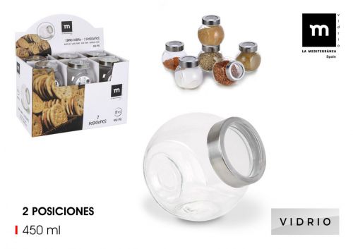 Pote Vidro 450ml Anna — vista 1