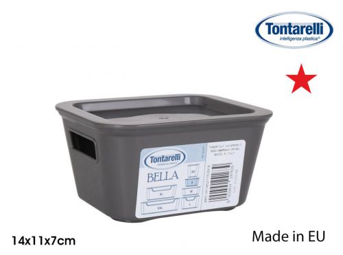 Y Caixa Mini 14x11x7cm Com Tapa Bella An — referência 8034527C153