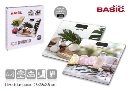 Balança Banho Digital 180kg Basic Home — referência BY01092173408