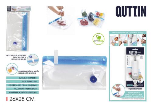 96set 5 Sacos De Comida Reutilizável Quttin — referência BQ03030573088
