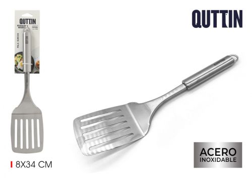 72 Espatula Cozinha Inox 34cm Quttin — vista 1