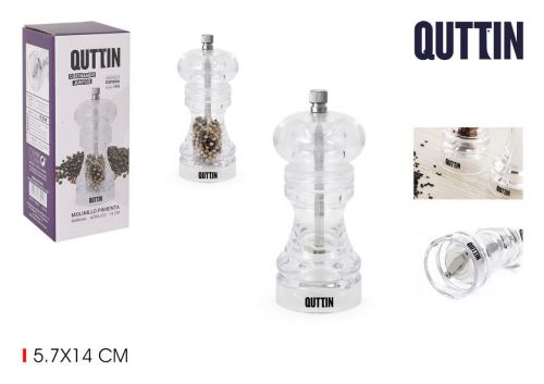 36 Moinho De Pimenta Acrilica Quttin — referência BQ01016373011