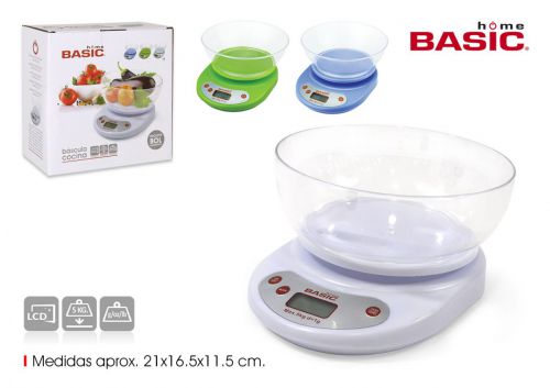 Balança Cozinha Digital 5kg Basic Home — vista 1