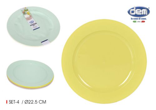 Set4 Prato Plast. Pp Dem — referência BE07031273691
