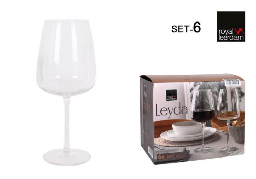 Set 6 Taças Vinho 60cl Leyda — vista 1