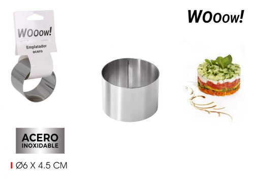 144 Prato De Aço Inoxidá Wooow — referência BW01019974317