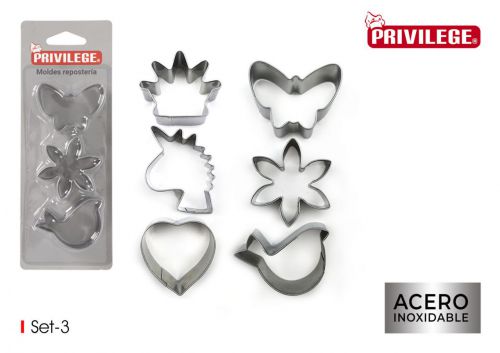 Forma Pastelaria Inox Wooow — referência BW01040974088