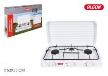 Fogareiro 3 Fogo C/Regulador Algon — referência BY01011773411