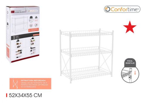 Y Prateleira 3 Niveis Confortime — referência BY01032673668