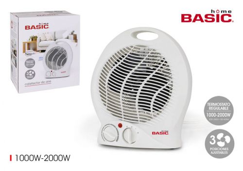 Aquecedor 10002000w Basic Home — referência BE02010574534