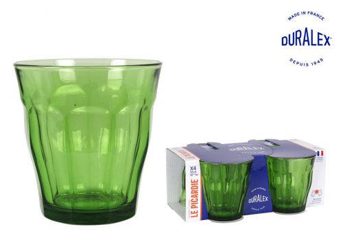 Set 4 Copos 31cl Verde Picardie — vista 1