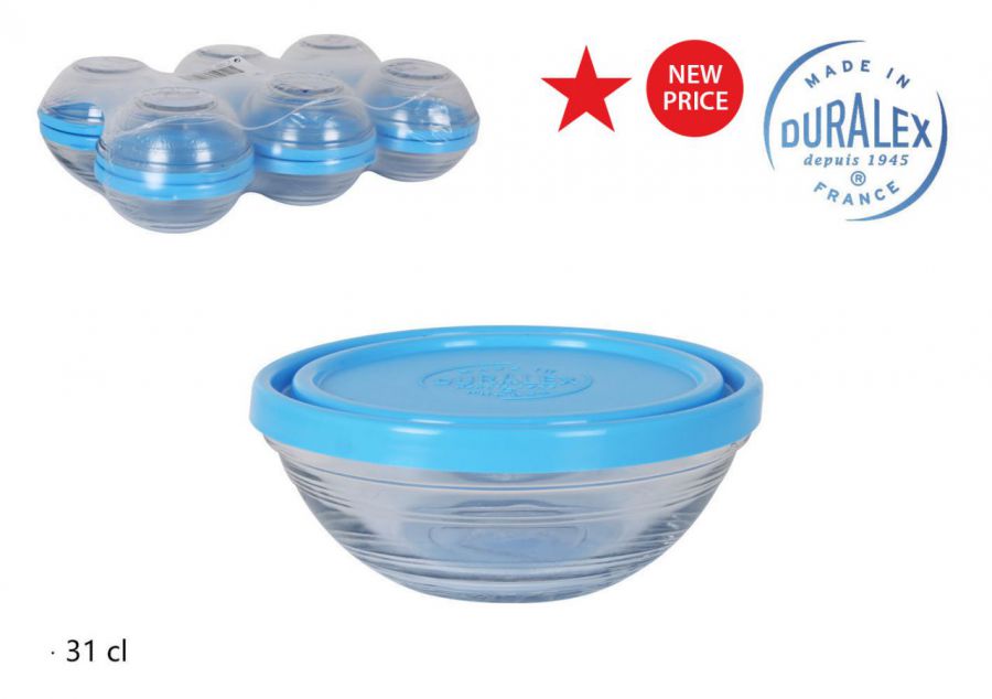 Bowl Empilhavel 12x5cm Lis W / Tampa Re — referência TT-2024AF