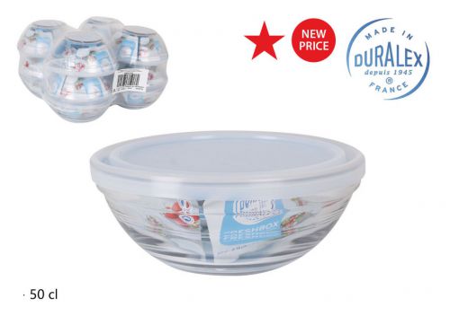 Y Fiambrera Red 50cl/14x5.5cm Tapa Trans Fr.bx — referência TR-2025AF