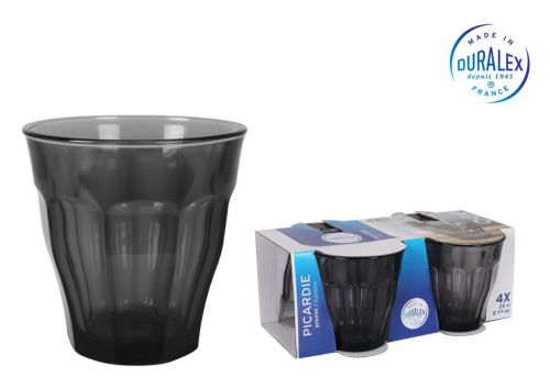 Set 4 Vasos 25cl Gris Picardie — vista 1