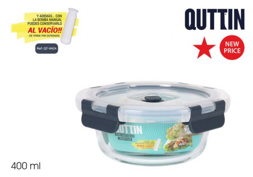 Caixa De Almoço Red.c/Tap.de Vacuo 15x62quttin