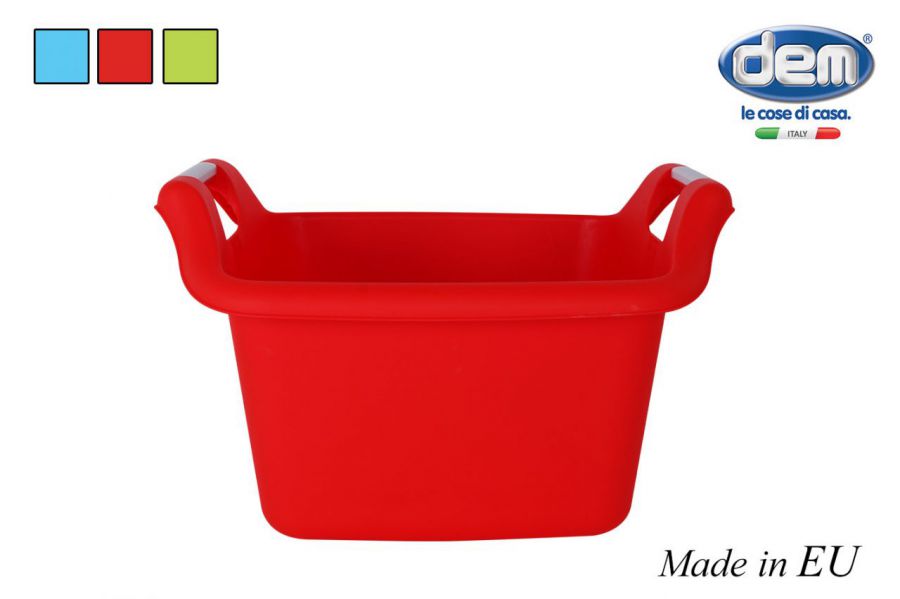 Alguidar Quadrado C/ Asas 42l  56.7cm