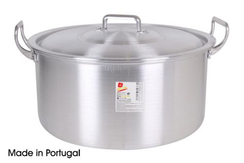 Panela De Alumínio W / Alças De 36 Cent- 18lt