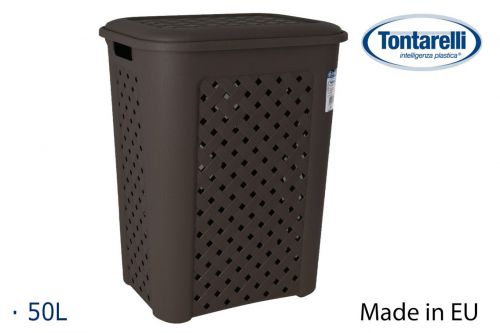 Cesto De Roupa Suja W / Tampa 43.5x33.5x — referência 8105408C-1